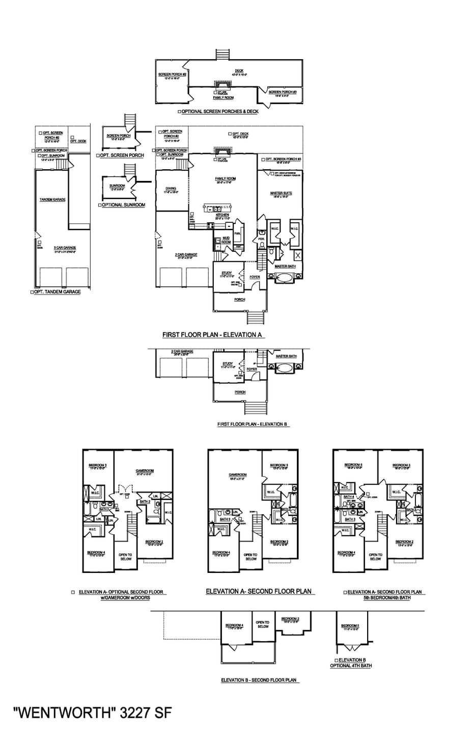 Wentworth - Greenville New Home Floorplan
