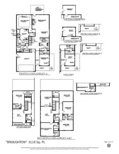 Moncks Corner New Home Broughton Floorplan
