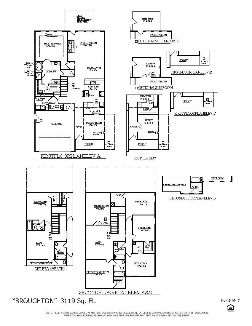 Broughton New Home Floorplan