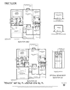Fenwick New Home Floorplan