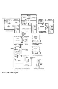 Simpsonville New Home Hadley Floorplan