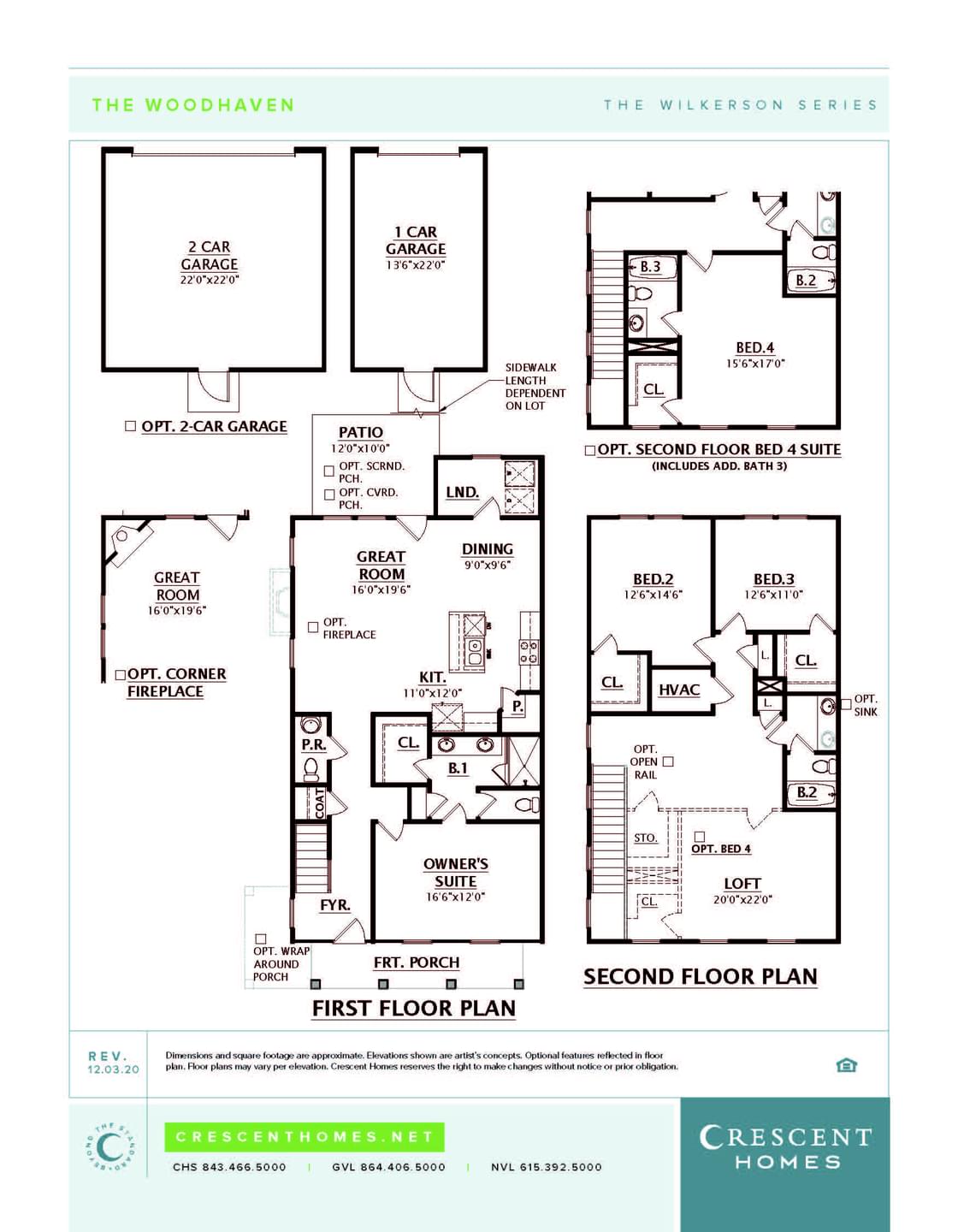 Spring Hill New Home Woodhaven Floorplan