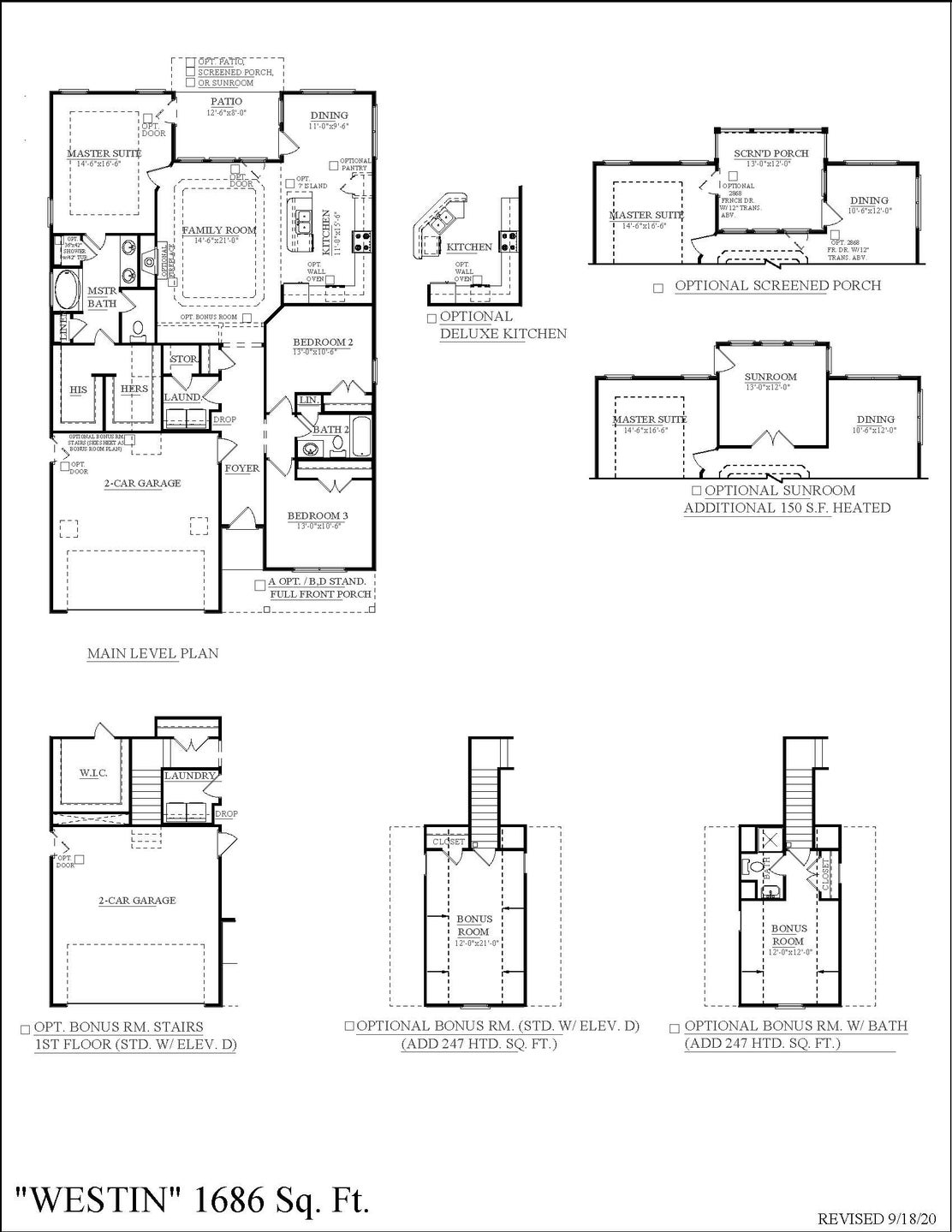 Westin New Home Floorplan