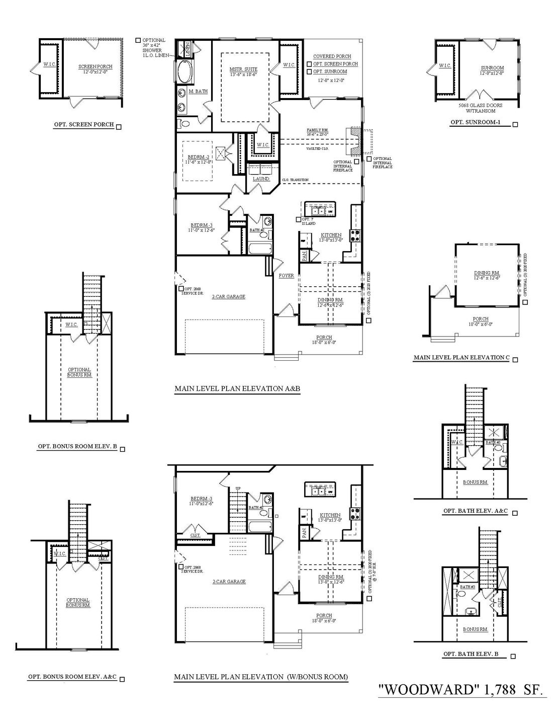 Woodward New Home Floorplan