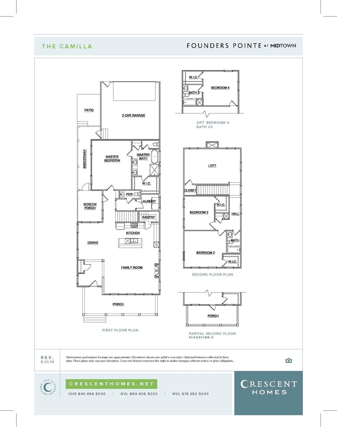 Camilla New Home Floorplan