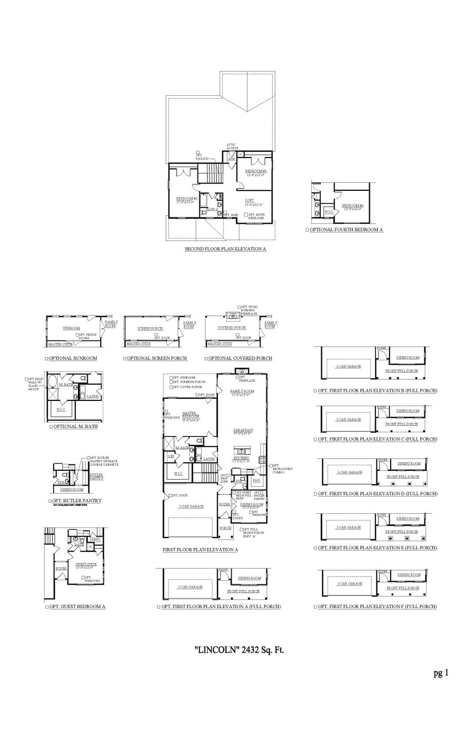 Lincoln II - Nashville New Home Floorplan