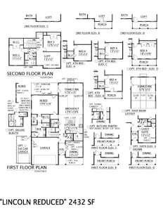 Murfreesboro New Home Lincoln II Floorplan