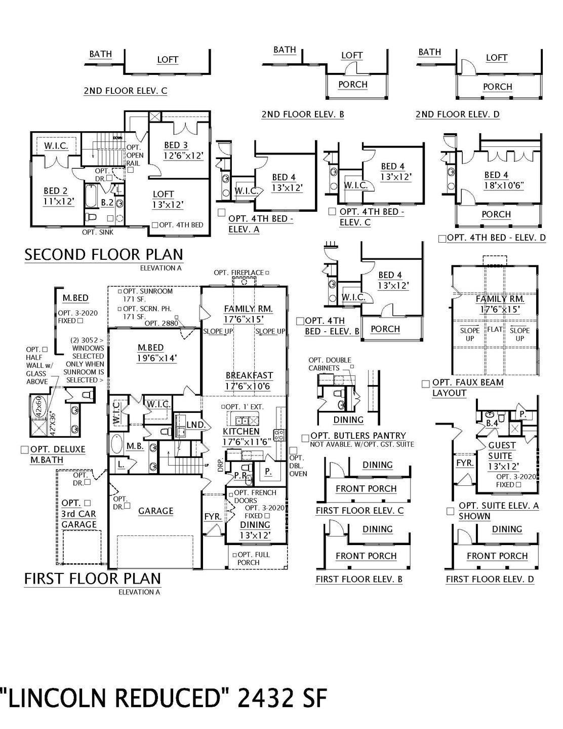 Lincoln II New Home Floorplan