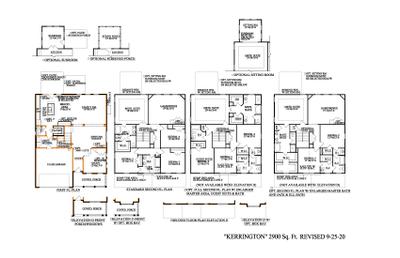 Simpsonville New Home Kerrington Floorplan