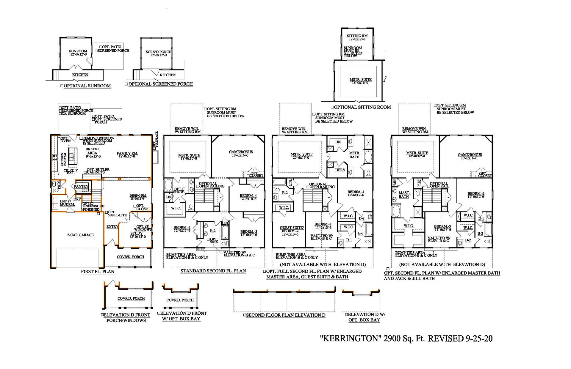 Kerrington New Home Floorplan
