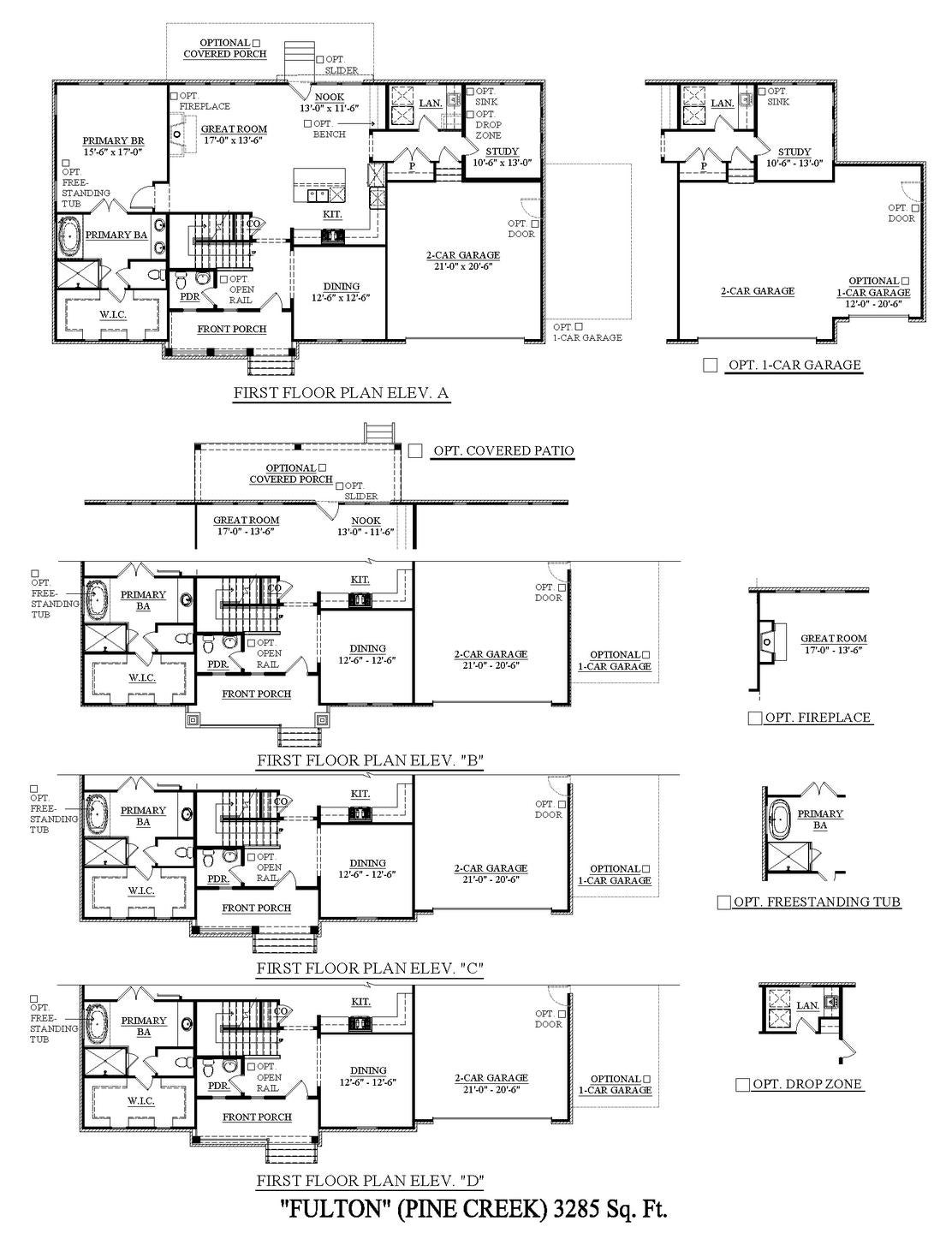 Fulton New Home Floorplan