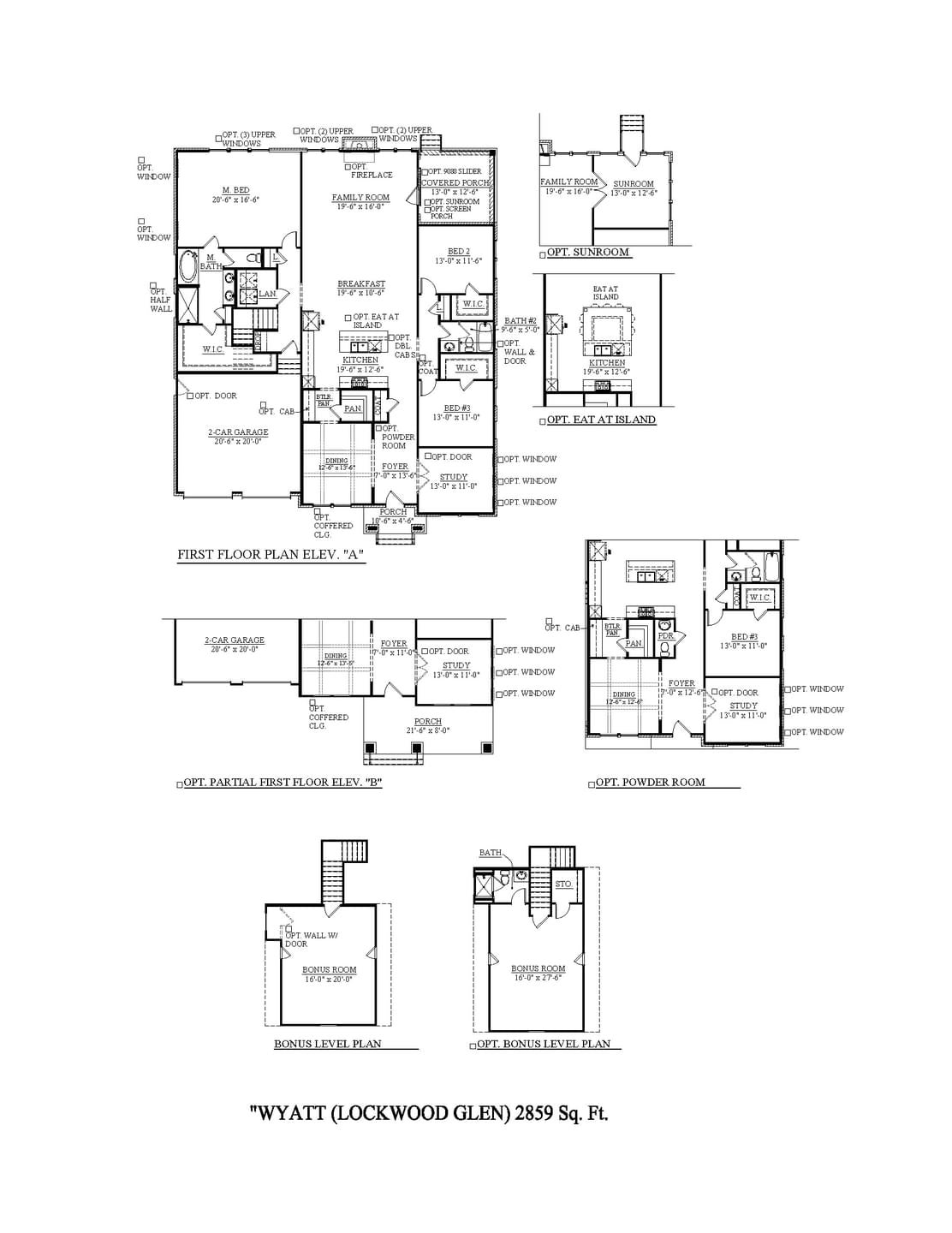 Franklin New Home Wyatt Floorplan
