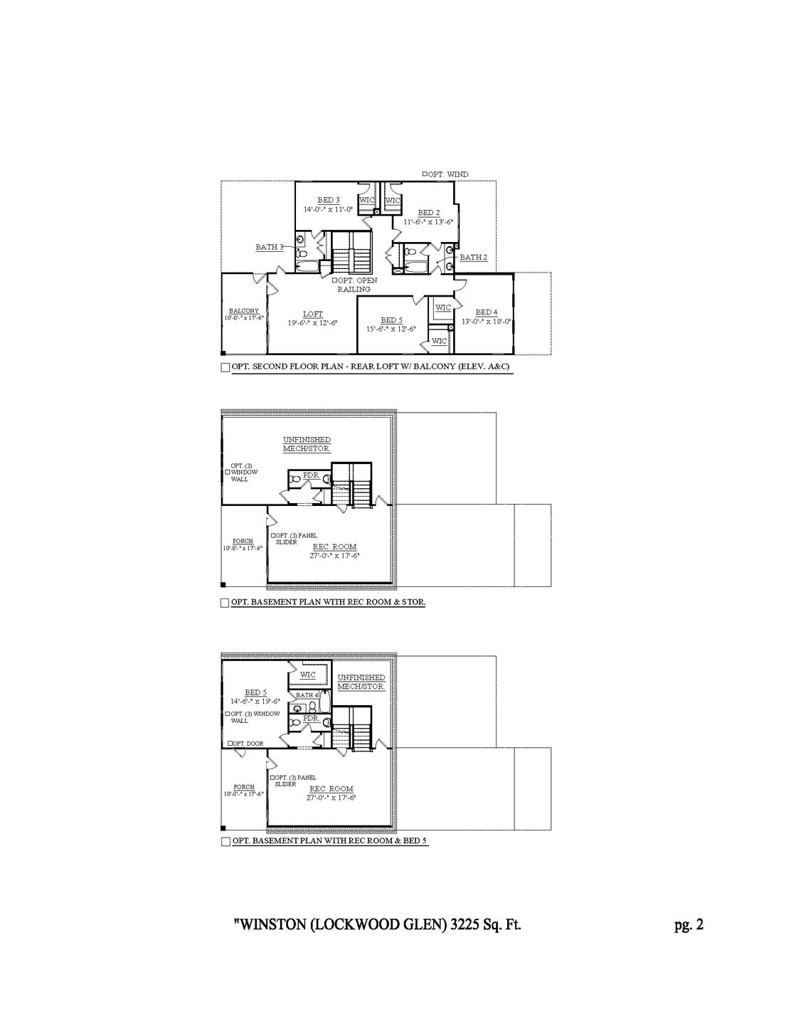Winston New Home Floorplan