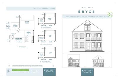 Charleston New Home Bryce Floorplan