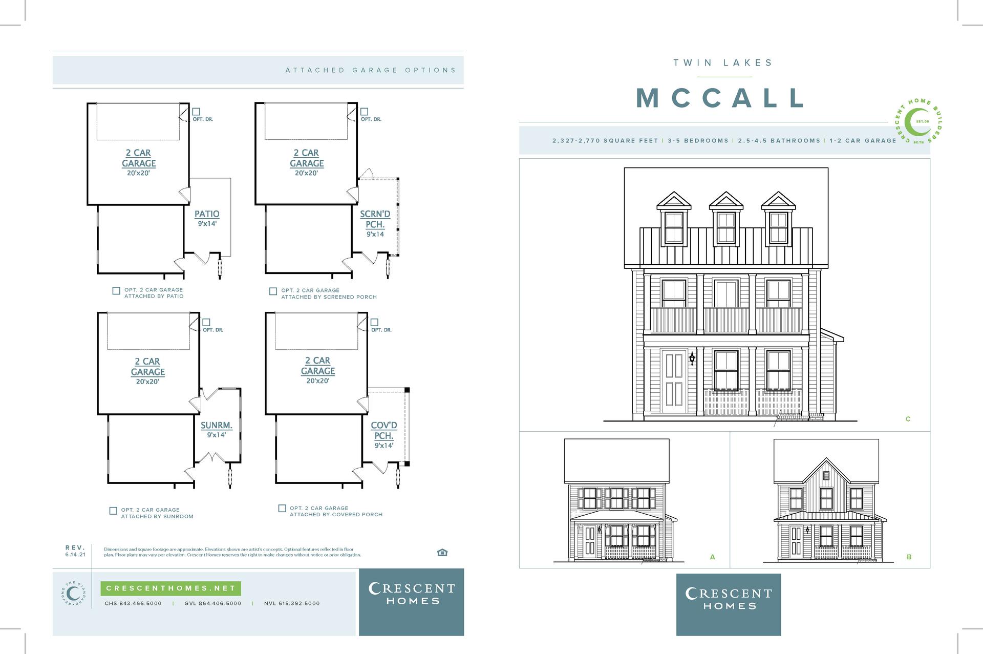 McCall New Home Floorplan