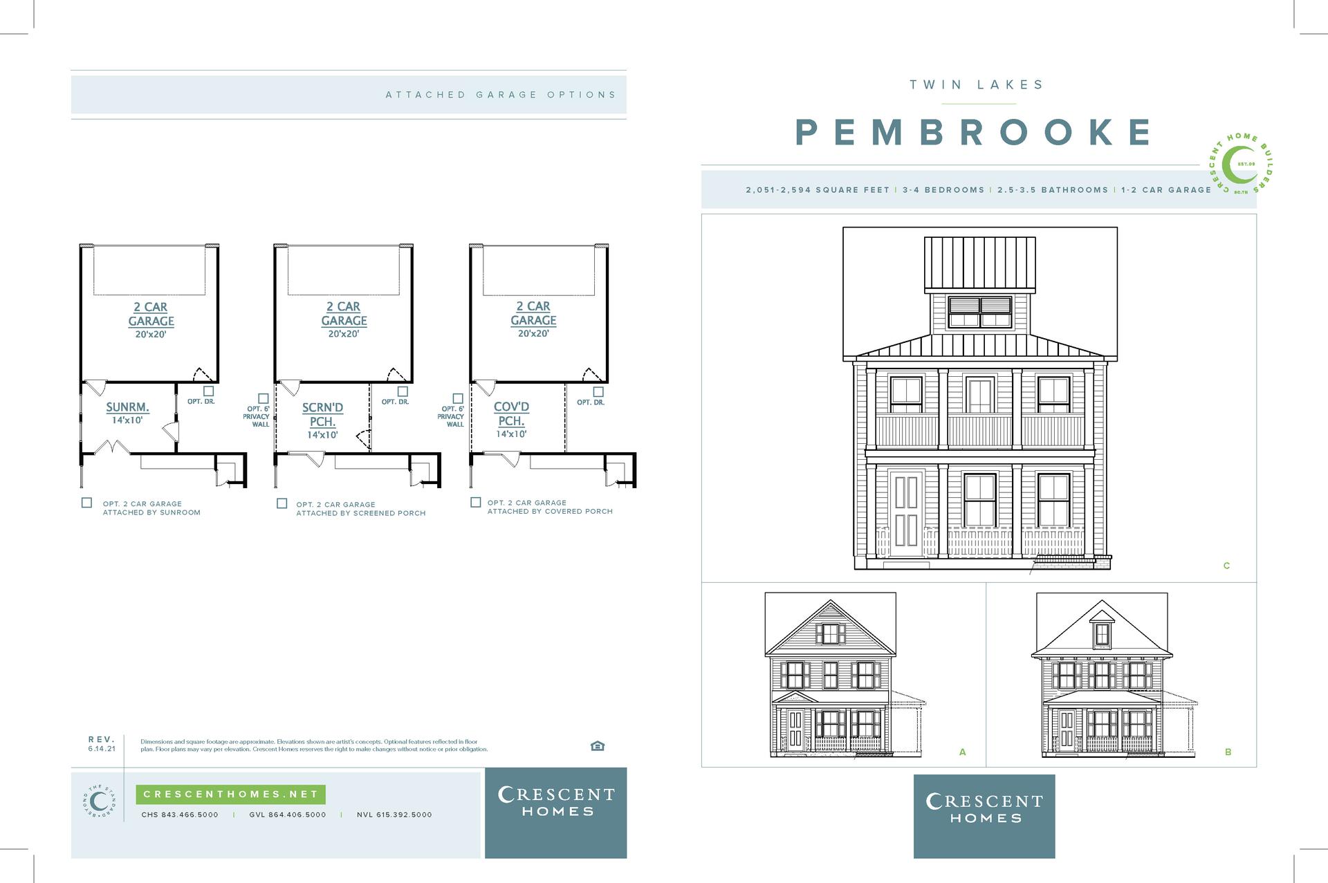 Pembrooke New Home Floorplan