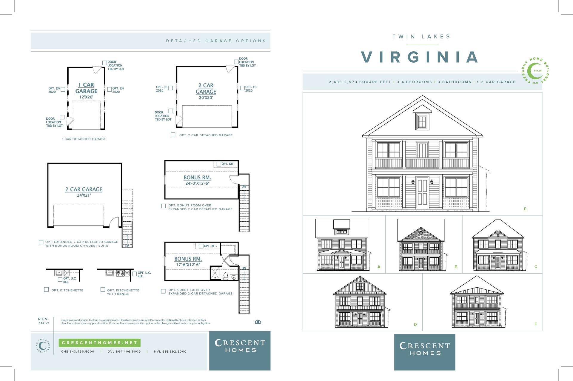 Virginia New Home Floorplan