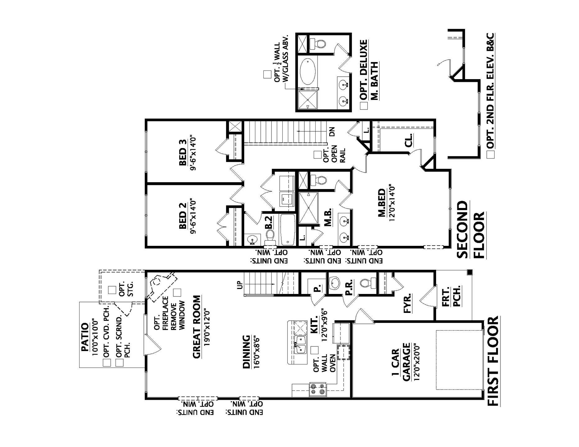 Greer New Home Fisher Floorplan