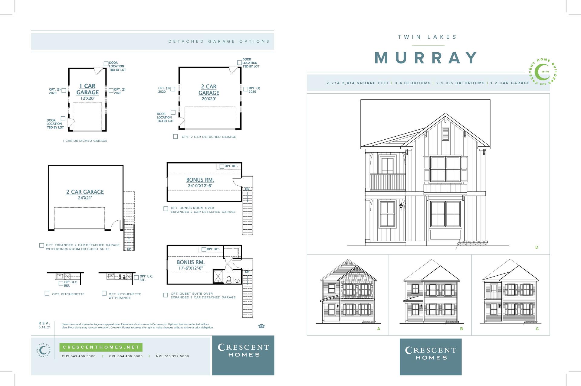 Murray New Home Floorplan