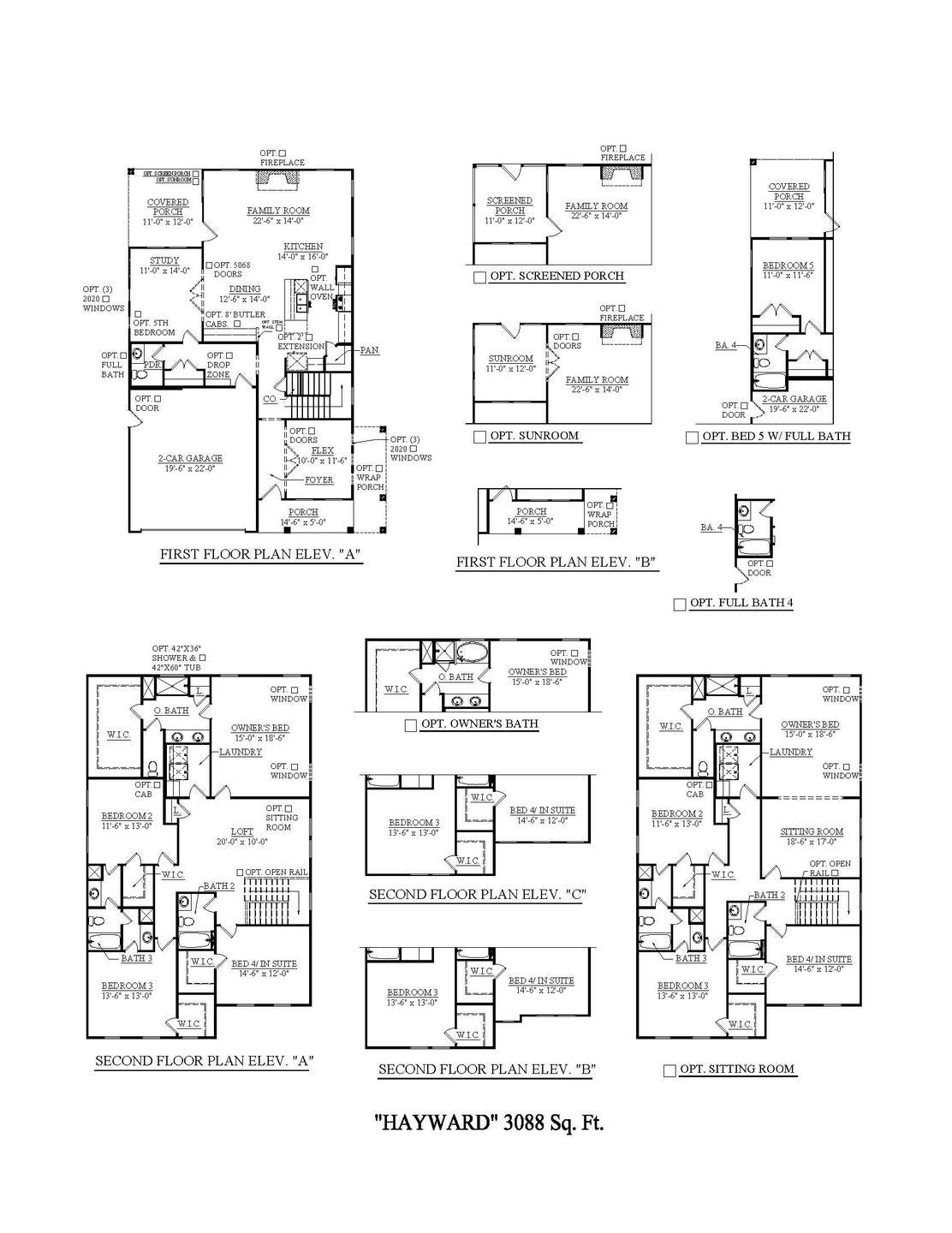 La Vergne New Home Hayward Floorplan