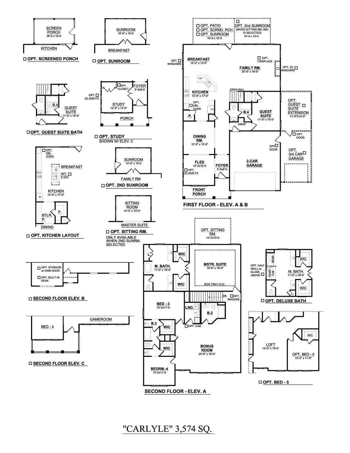 Carlyle New Home Floorplan