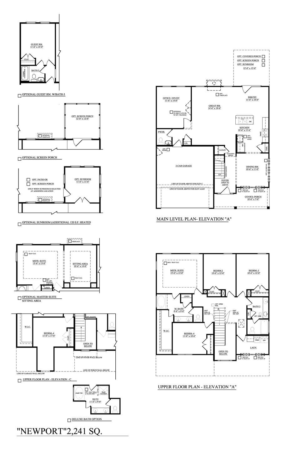 Duncan New Home Newport Floorplan