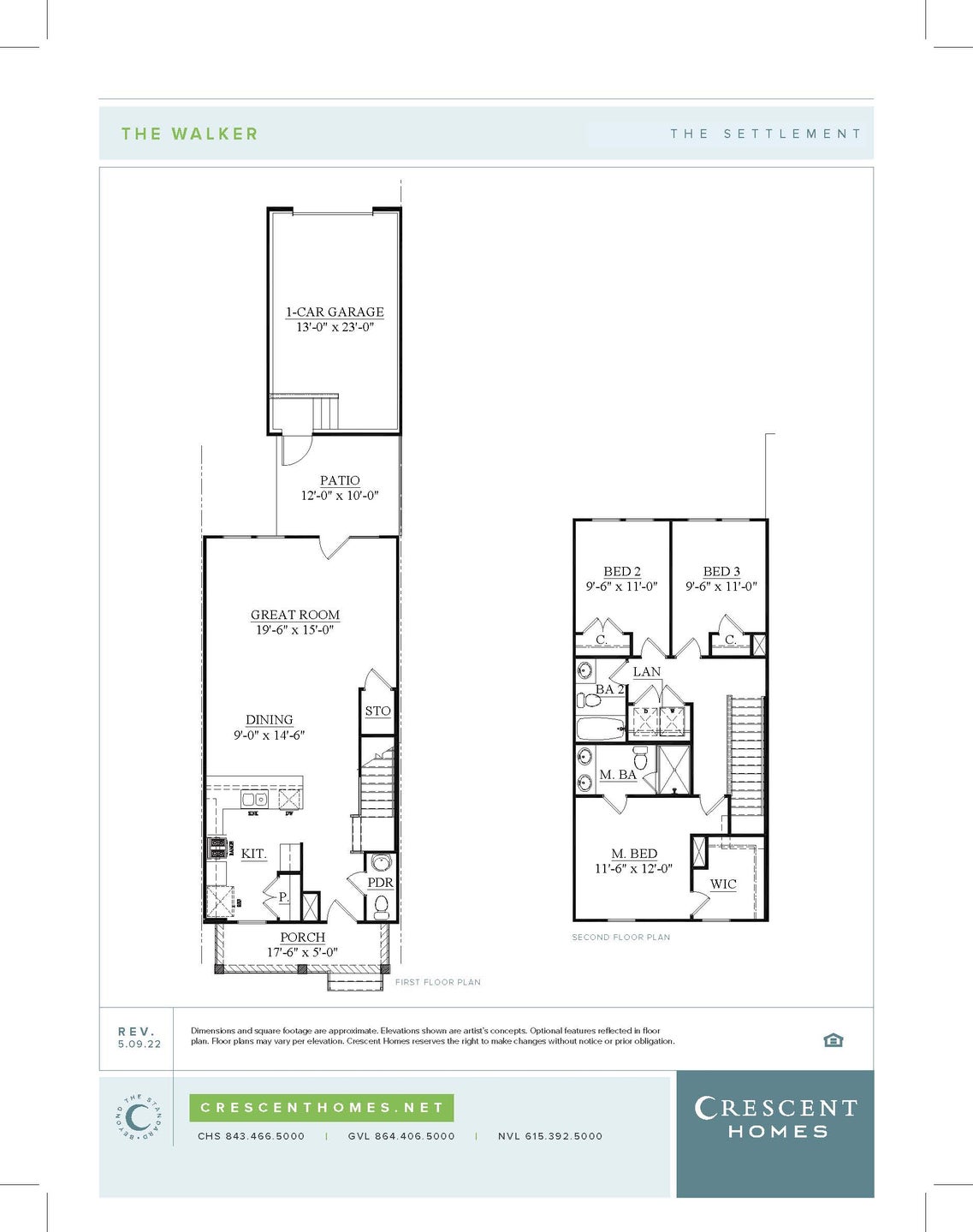 Walker New Home Floorplan
