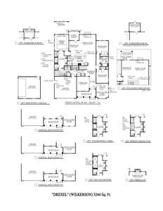 Drexel New Home Floorplan