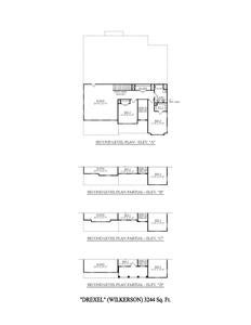 Drexel New Home Floorplan