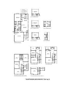 La Vergne New Home Hawthorne Floorplan