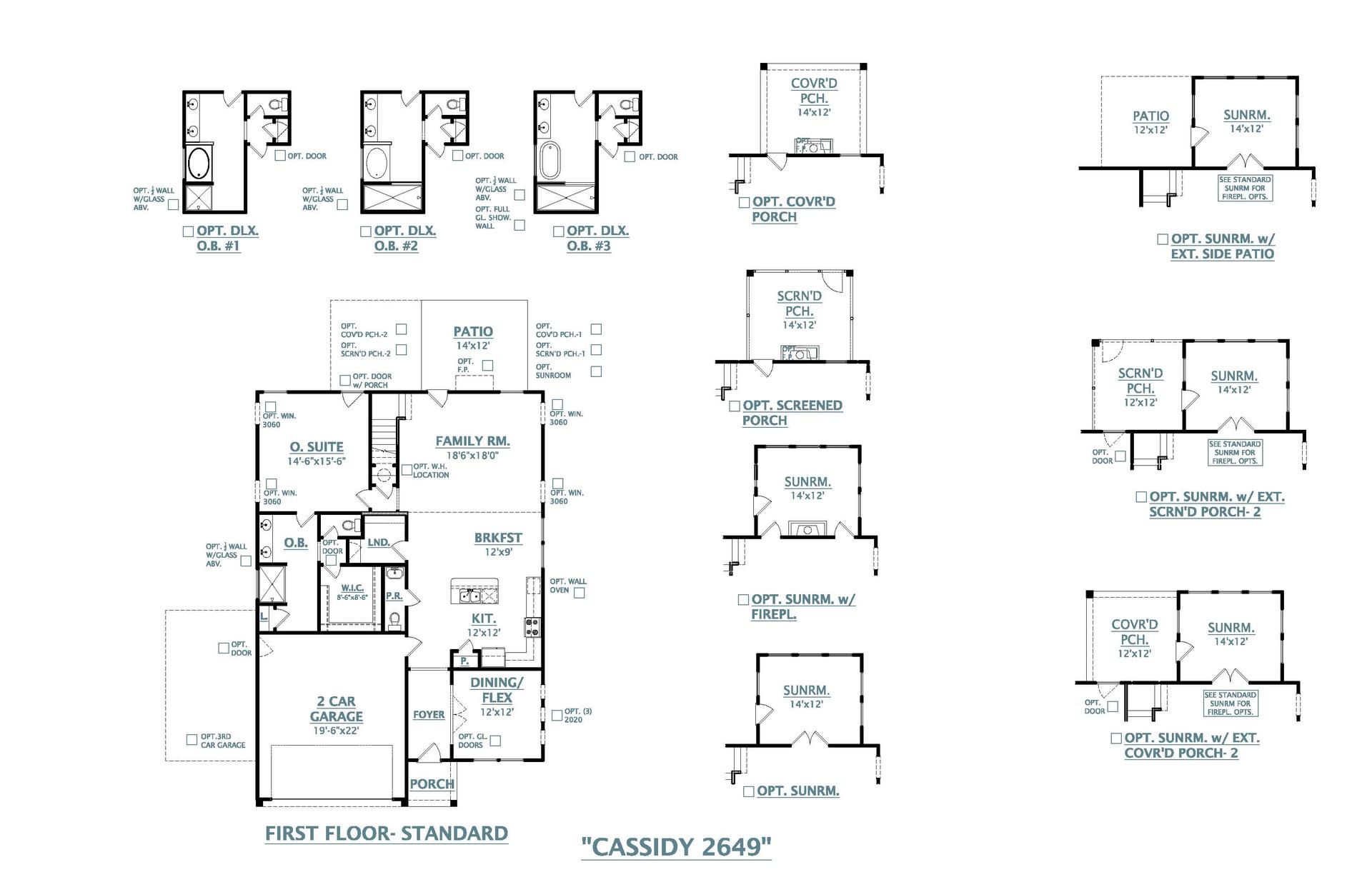 Duncan New Home Cassidy Floorplan