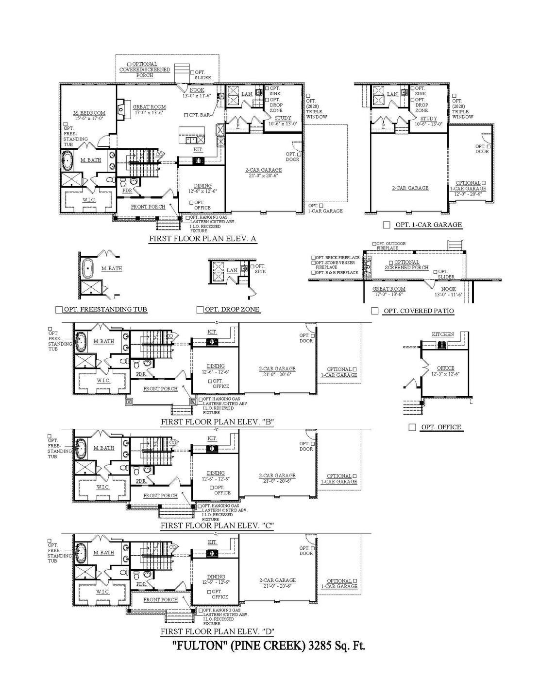 Arrington New Home Fulton Floorplan