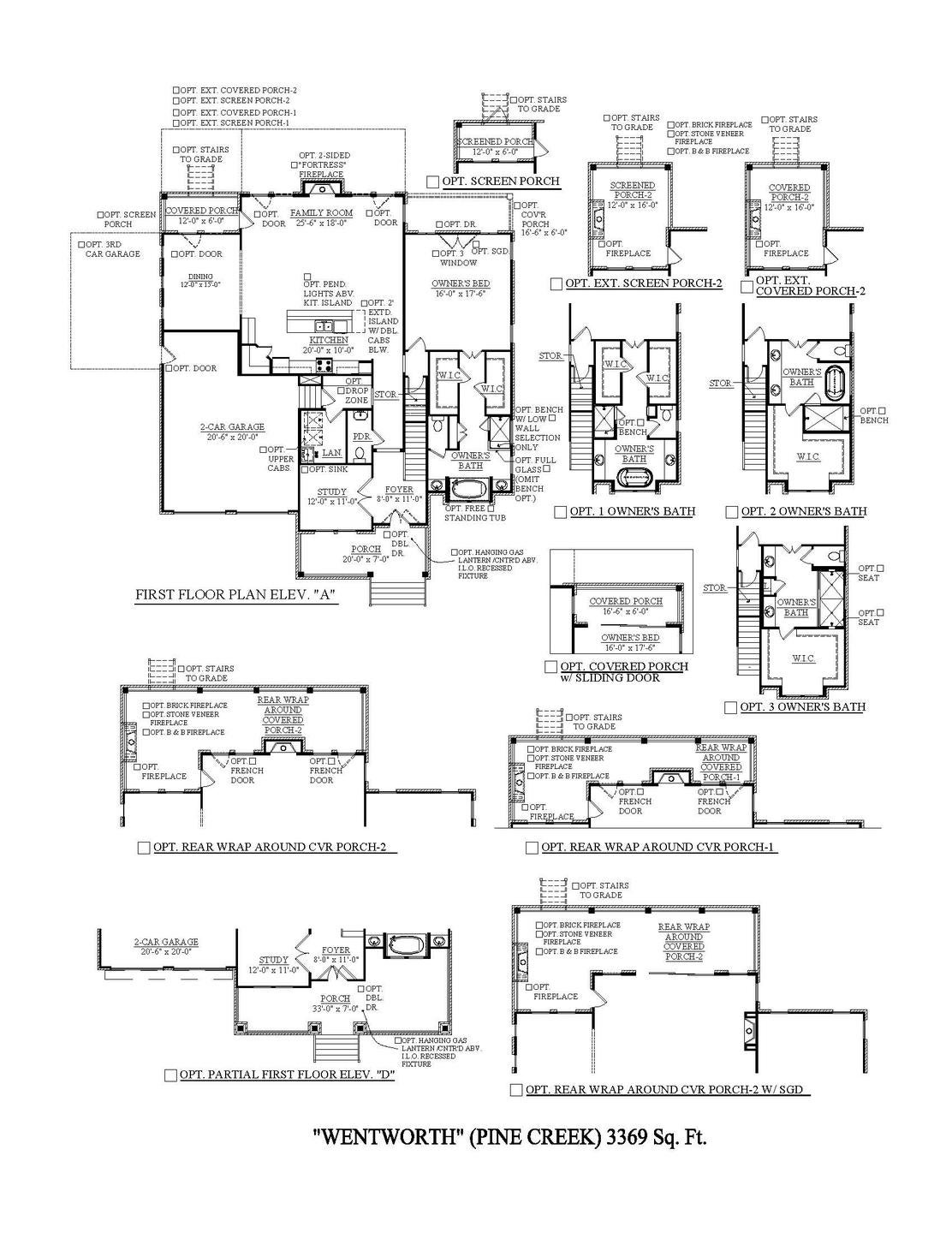 Wentworth New Home Floorplan