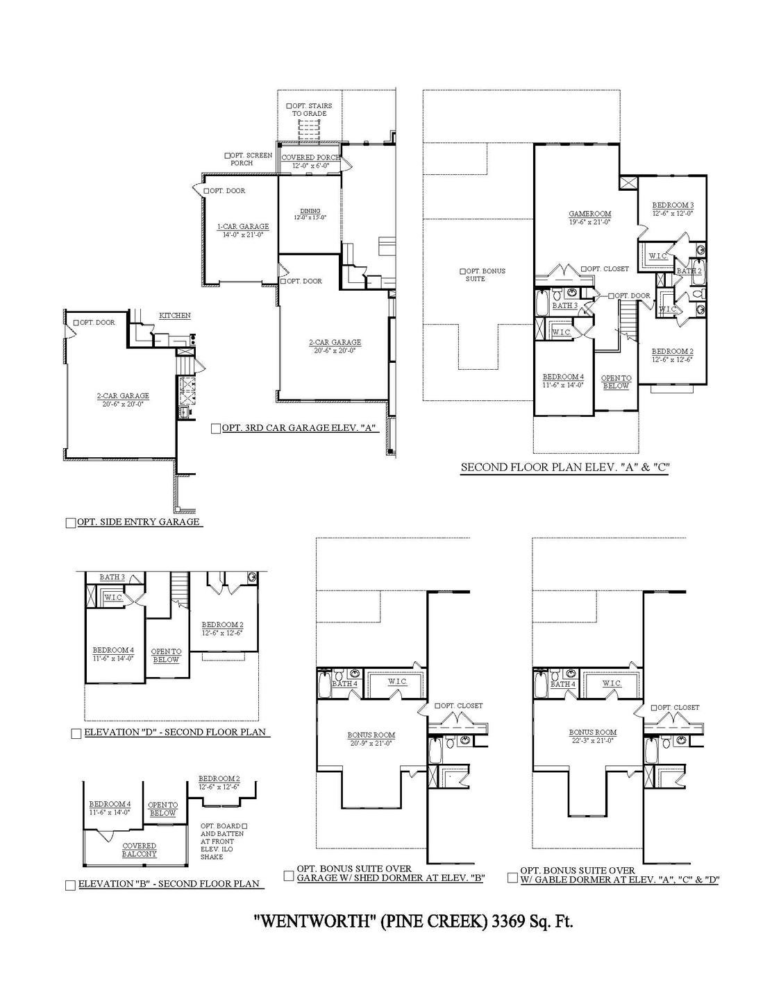 Arrington New Home Wentworth Floorplan