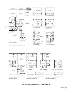 La Vergne New Home Beaufain Floorplan