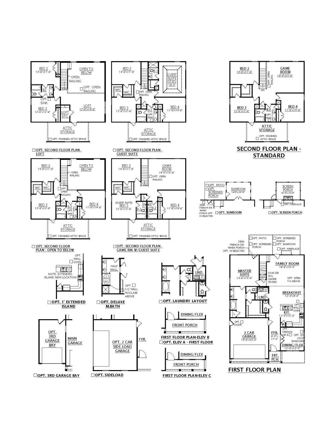Murfreesboro New Home Cassidy Floorplan