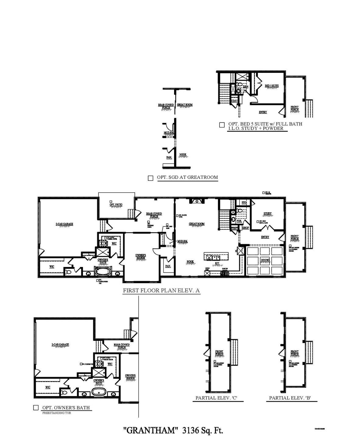 Franklin New Home Grantham Floorplan
