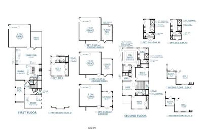Simpsonville New Home Murray Floorplan