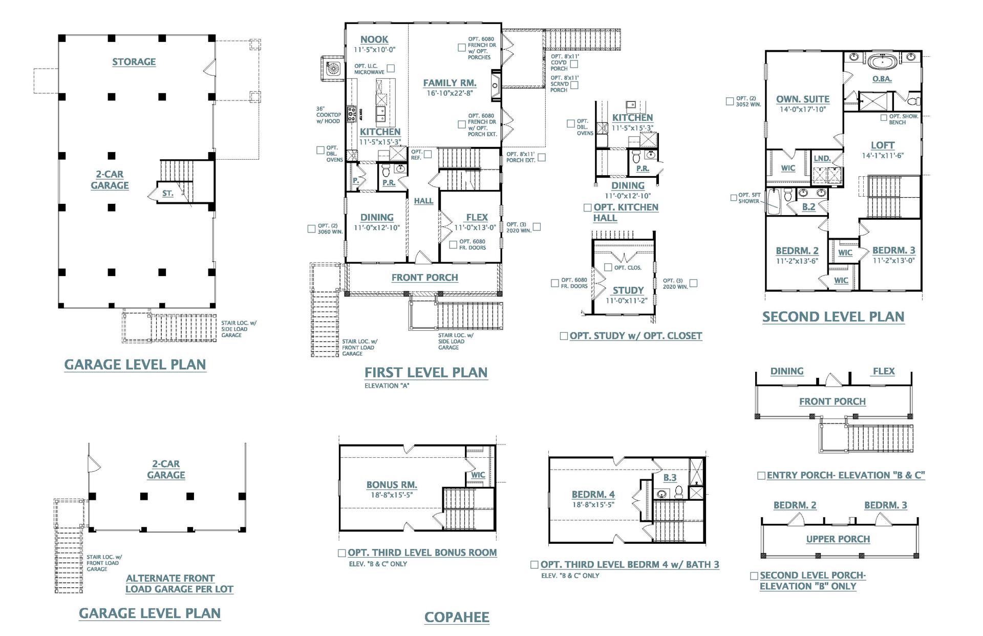 Copahee New Home Floorplan