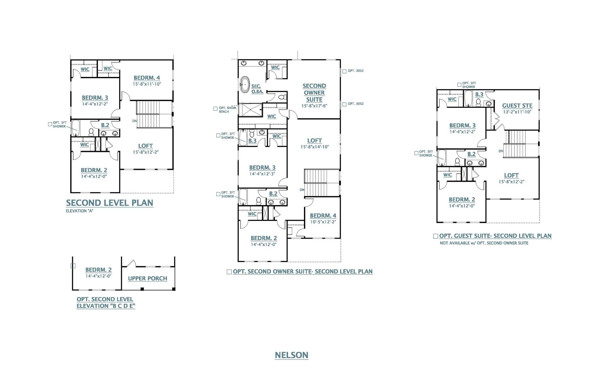 Nelson New Home Floorplan
