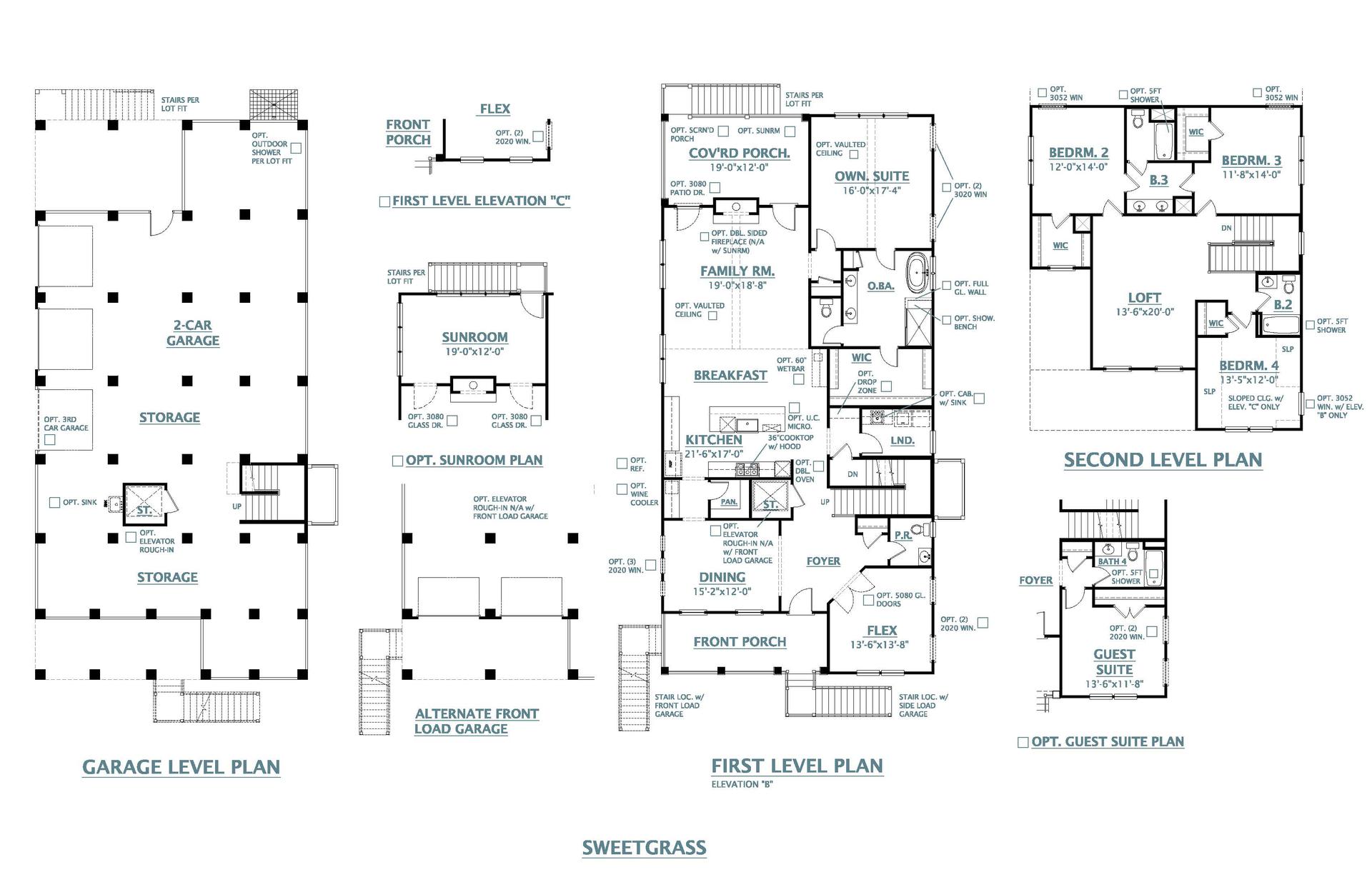 Sweetgrass New Home Floorplan