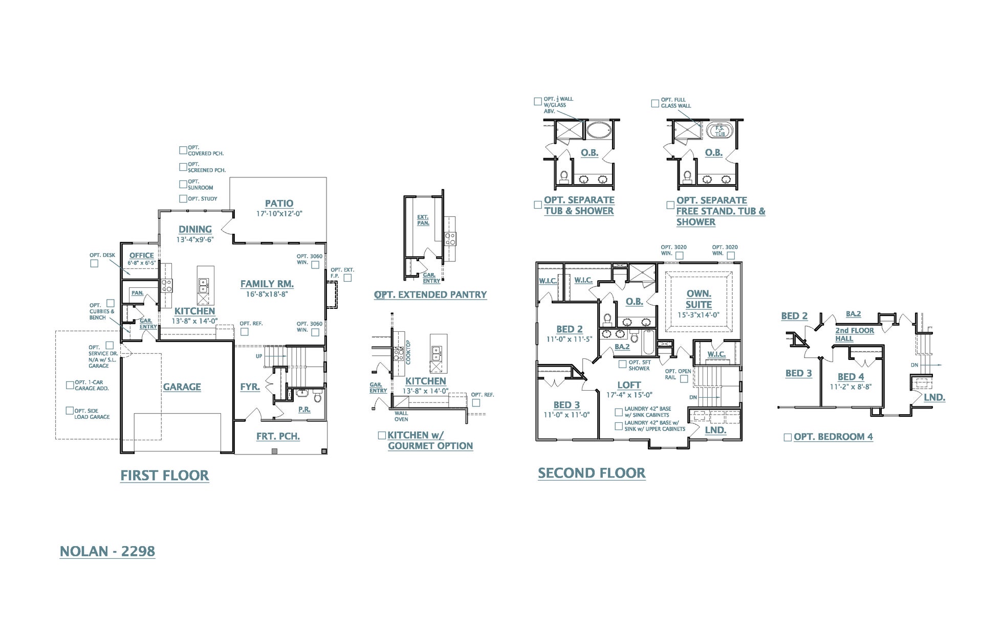 Nolan New Home Floorplan