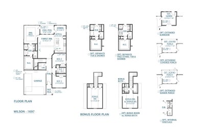 Simpsonville New Home Wilson + Bonus Floorplan