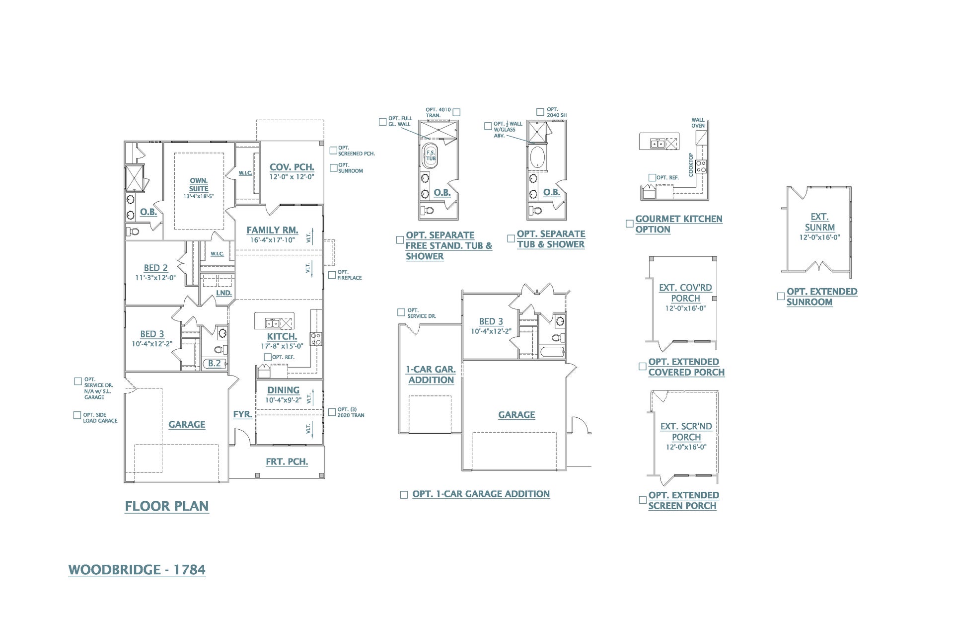 Woodbridge New Home Floorplan