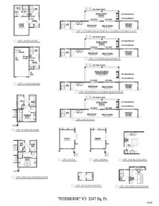 Arrington New Home Foxmoor Floorplan