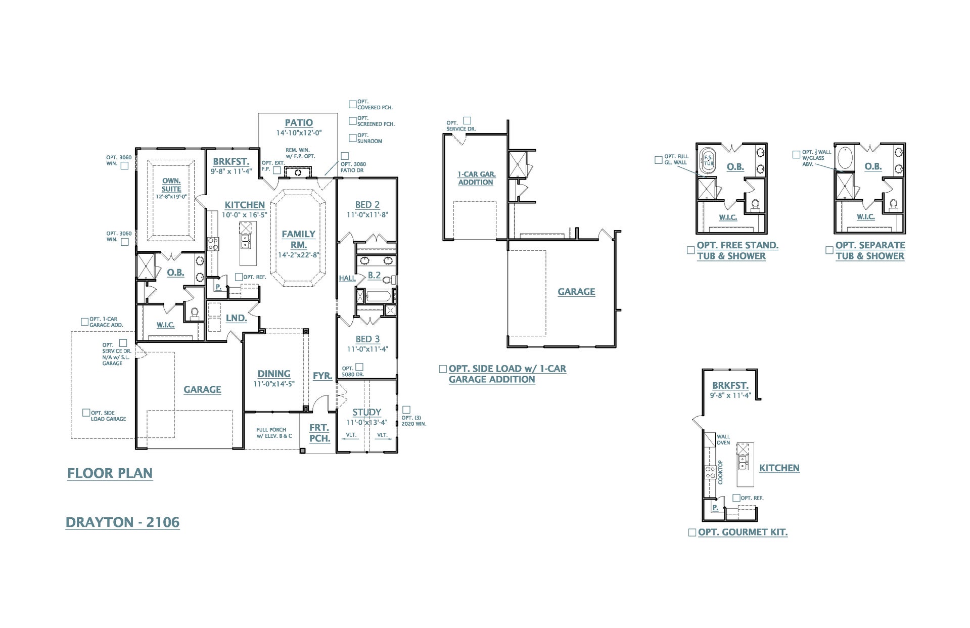 Duncan New Home Drayton Floorplan