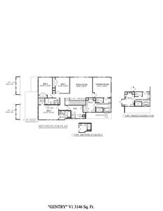 Arrington New Home Gentry Floorplan