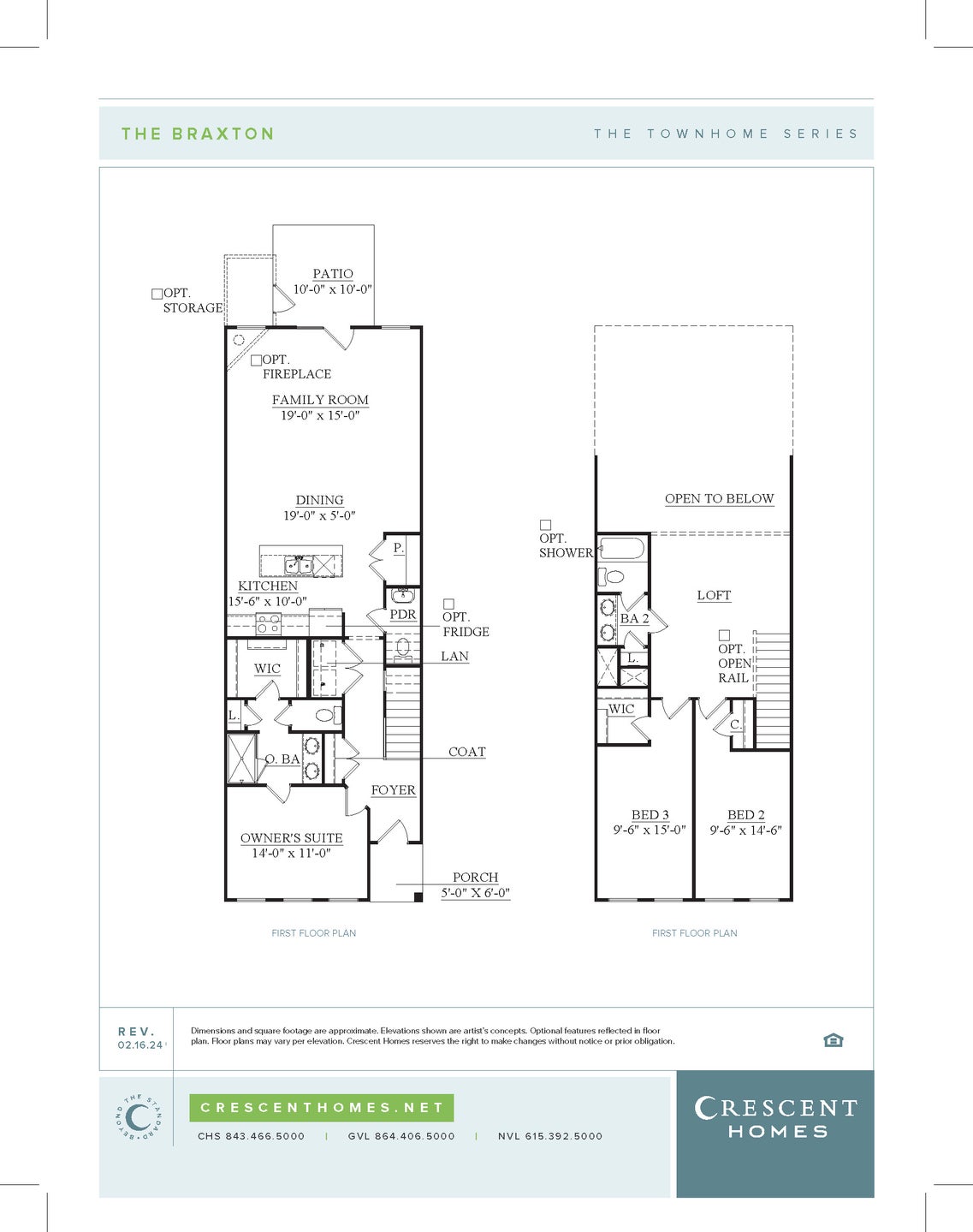 Braxton New Home Floorplan