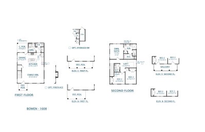 Bowen New Home Floorplan
