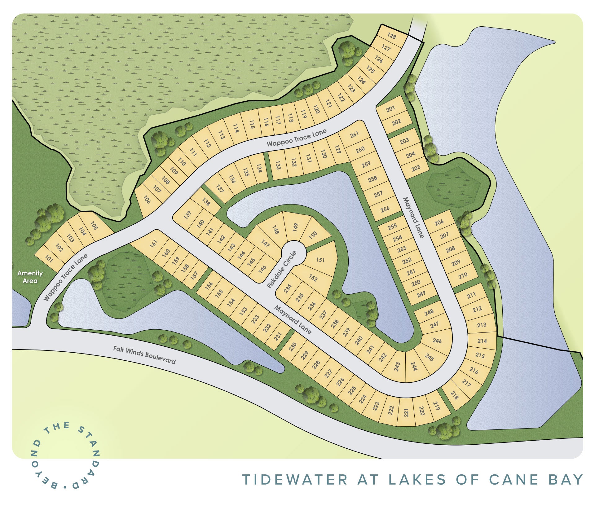 Summerville, SC Tidewater at Lakes of Cane Bay New Homes